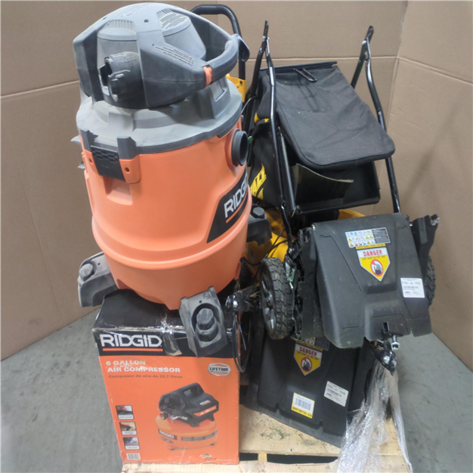 CALIFORNIA AS-IS OUTDOOR POWER EQUIPMENT