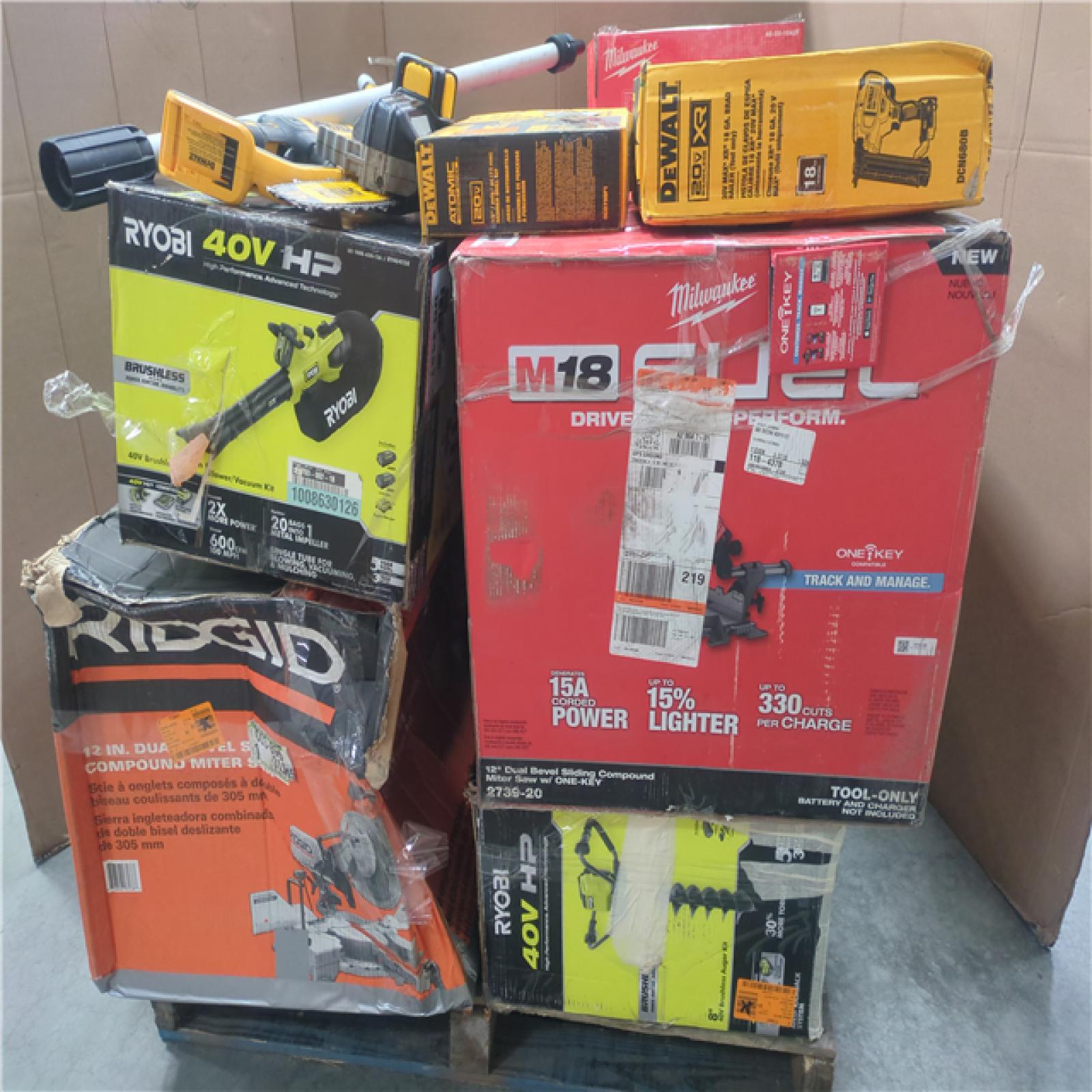 CALIFORNIA AS-IS TOOL PALLET