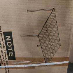 Phoenix NEW Sizzim 12 ft. x 10 ft. Outdoor Aluminum Wall-Mounted Gazebo Pergola for Patio Covers