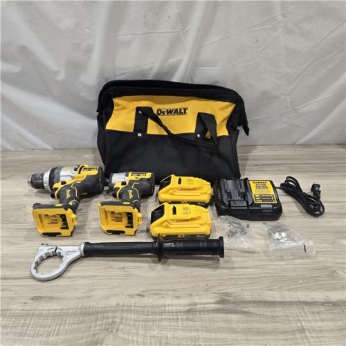 AS-IS DeWalt 20V MAX XR Cordless 2 Tool Hammer Drill and Impact Driver Kit