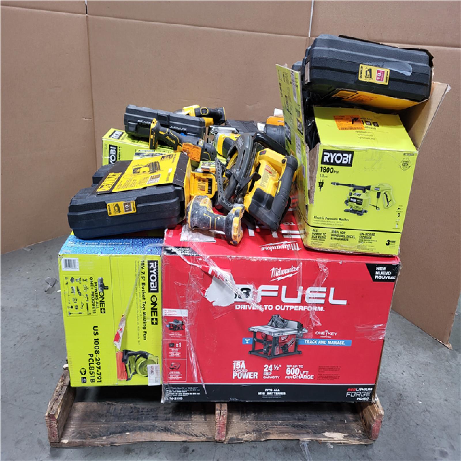 CALIFORNIA AS-IS TOOL PALLET