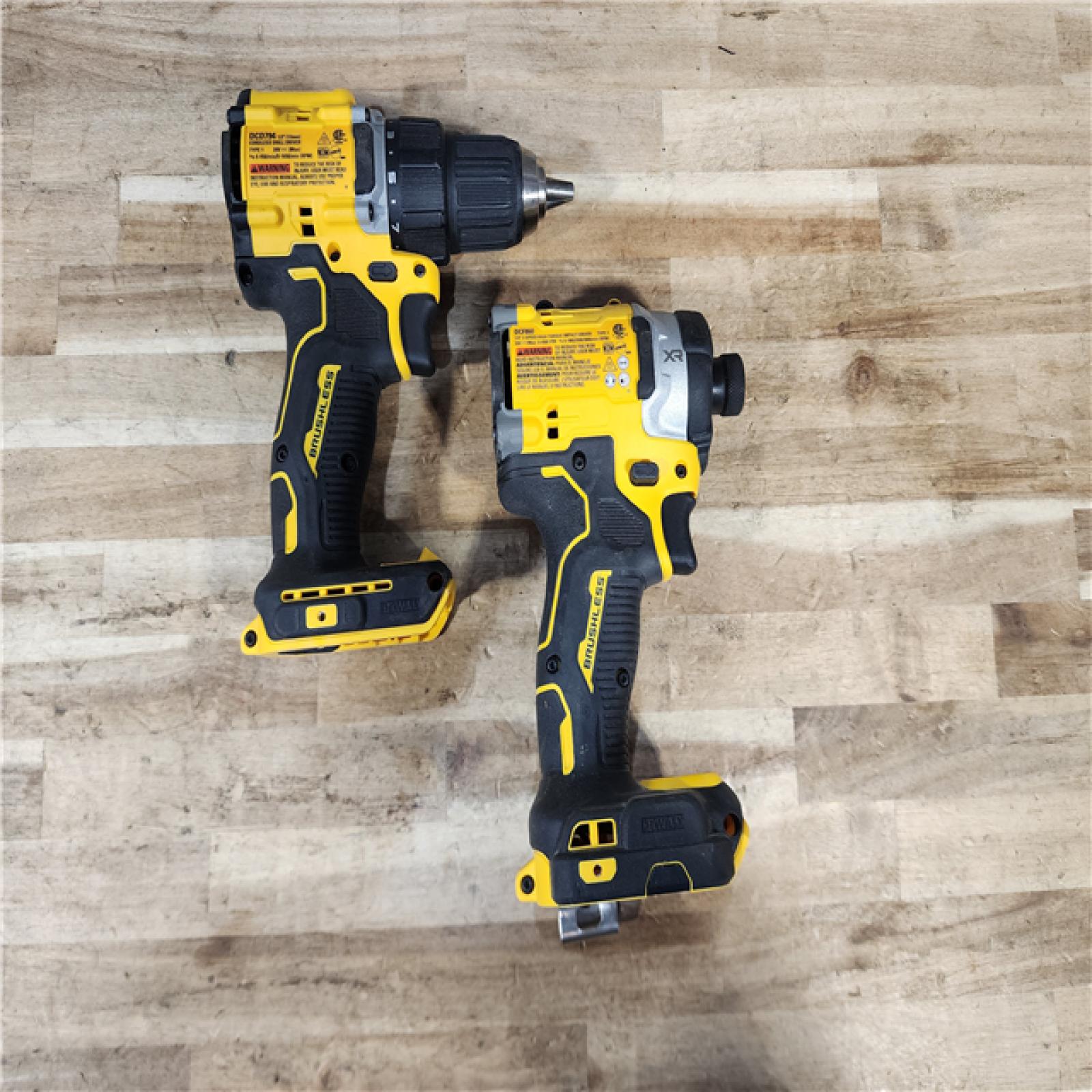 HOUSTON LOCATION - AS-IS DEWALT 2 TOOL COMBO