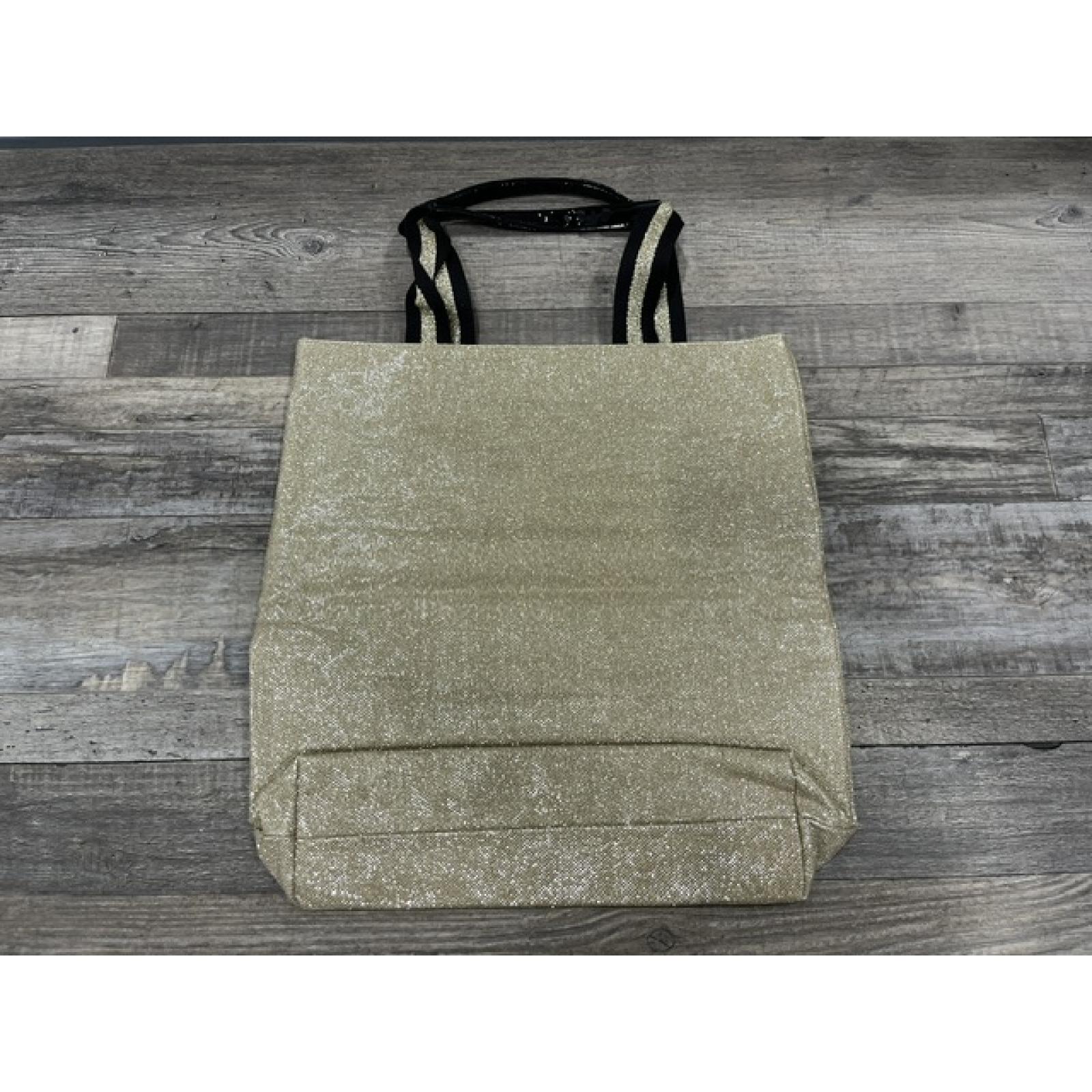 NEW - Victoria Secret Gold Tote Bag