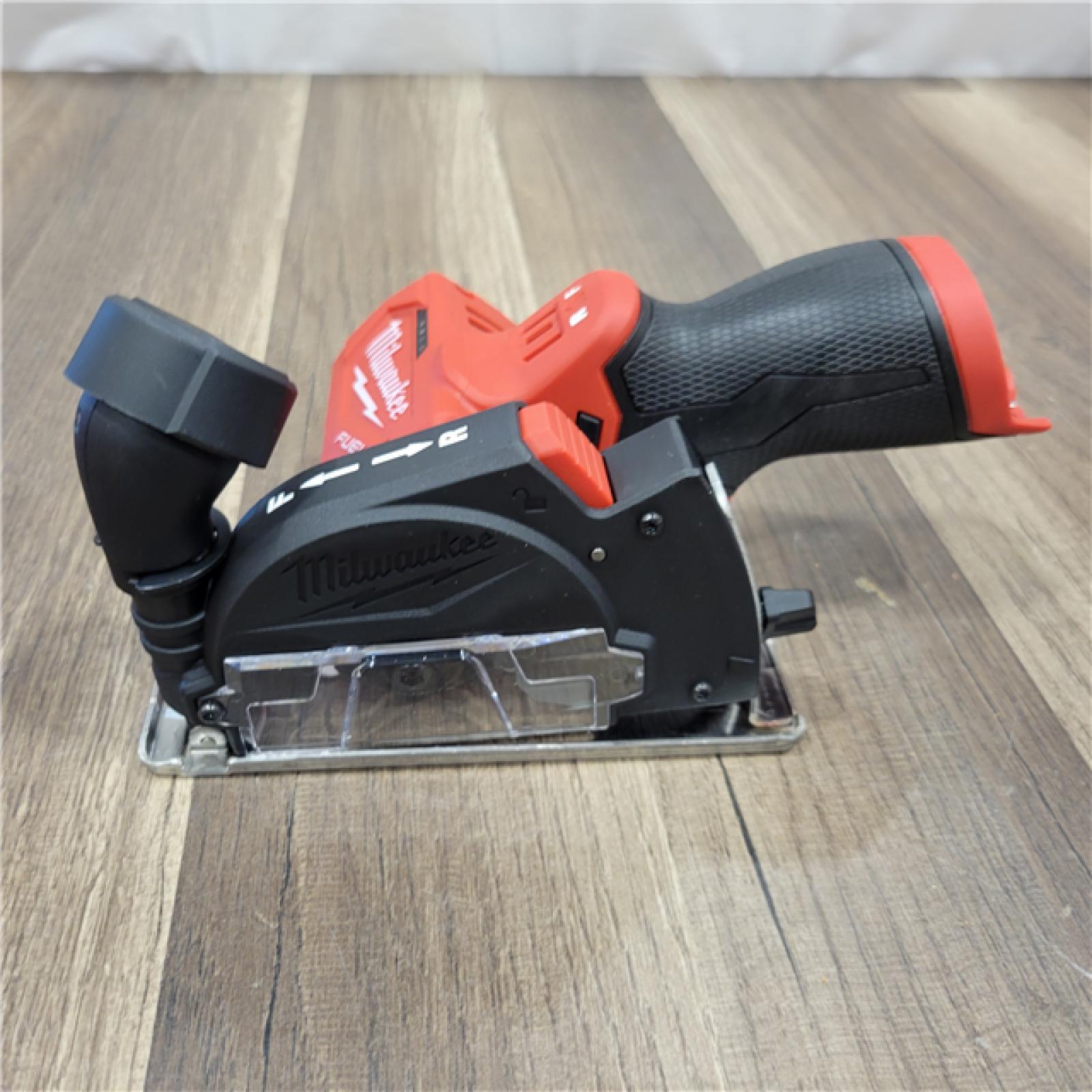 AS-IS Milwaukee M12 FUEL 12V Lithium-Ion Brushless Cordless 3 in. Cut Off Saw (Tool-Only)