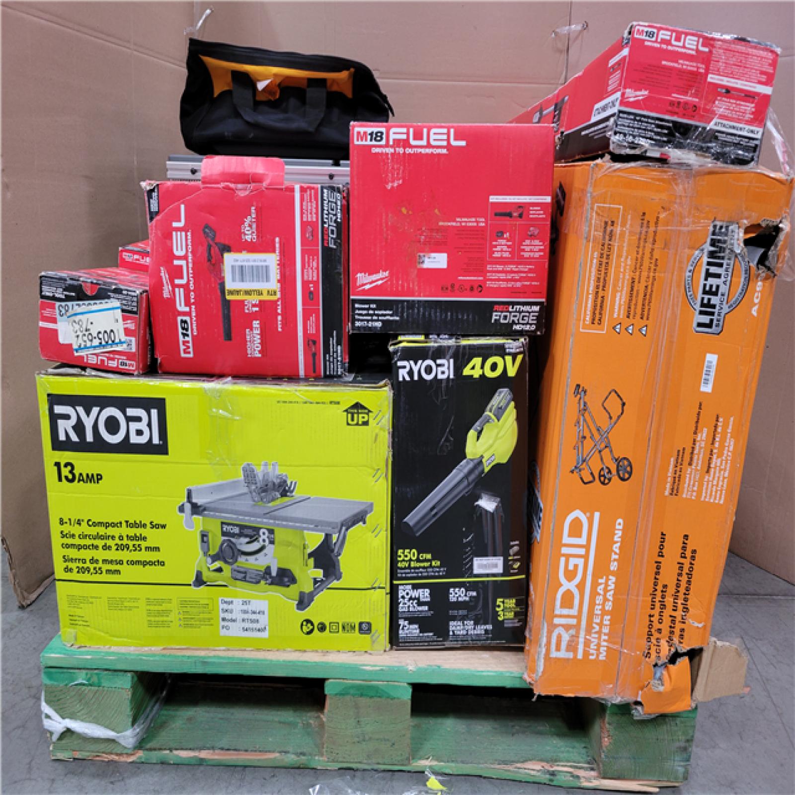 CALIFORNIA AS-IS TOOL PALLET