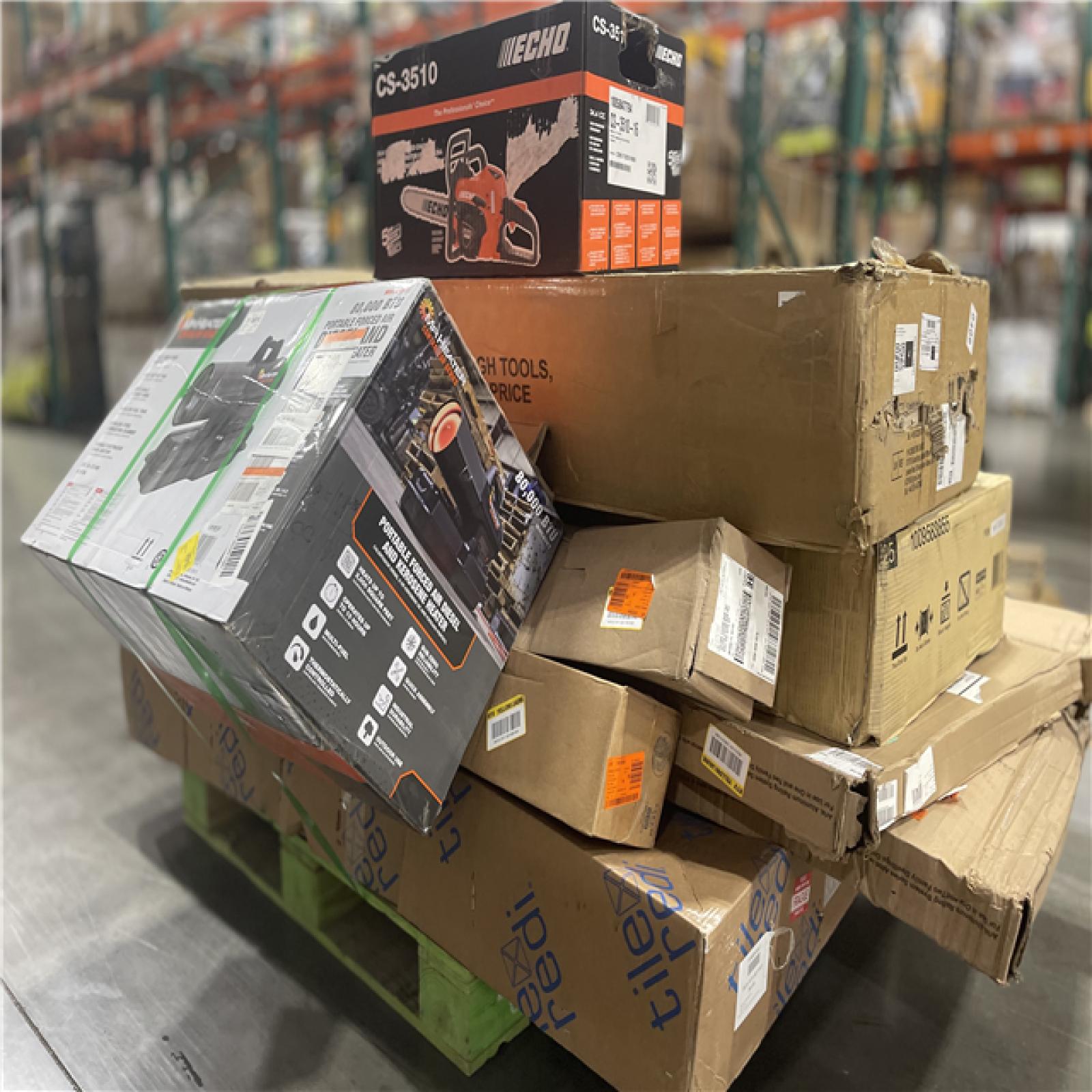 DALLAS LOCATION - AS-IS MONSTER TURBO PALLET