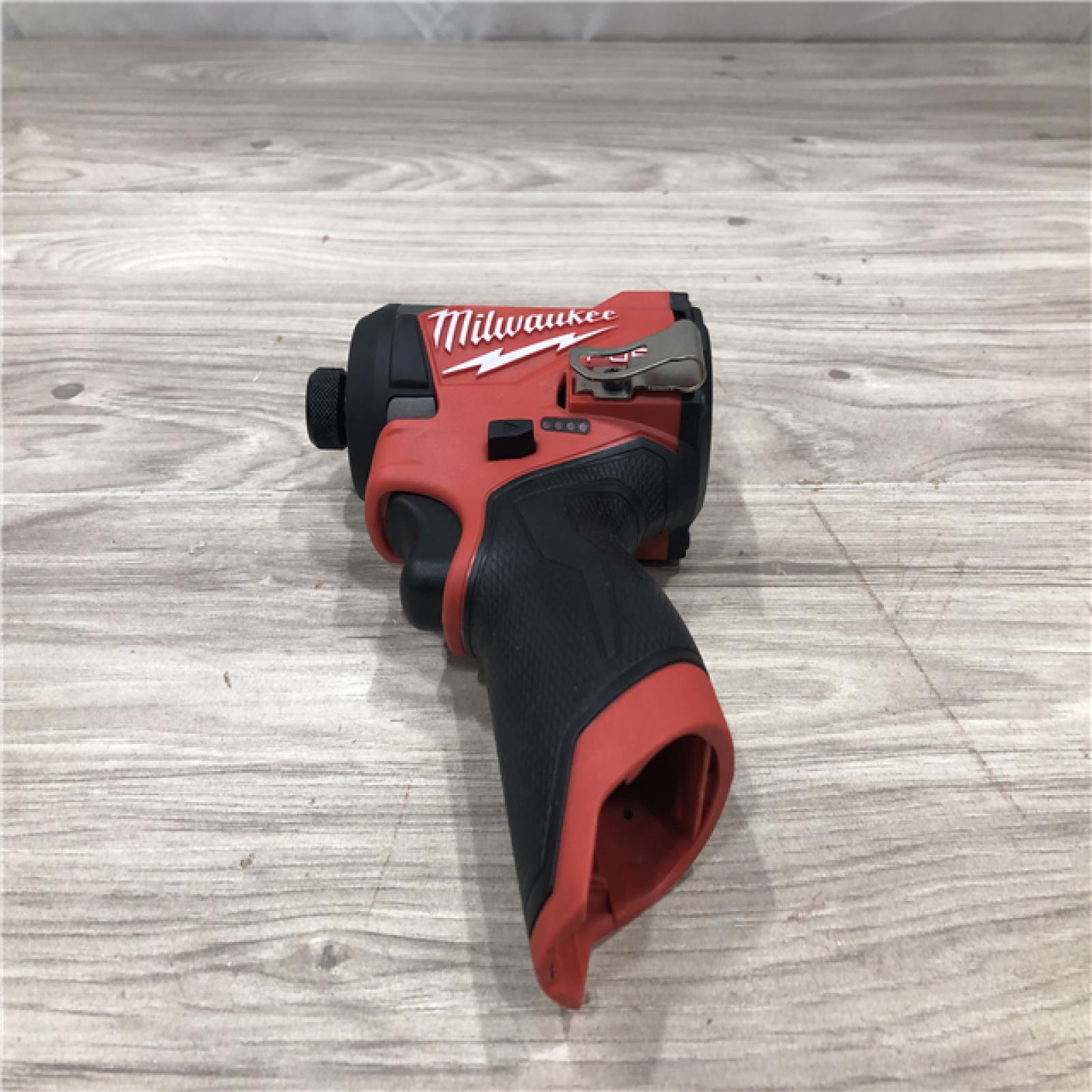 AS-IS Milwaukee M12 FUEL 12 V 1/4 in. Cordless Impact Driver (Tool-Only)