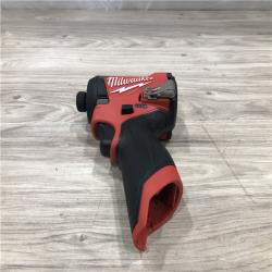 AS-IS Milwaukee M12 FUEL 12 V 1/4 in. Cordless Impact Driver (Tool-Only)