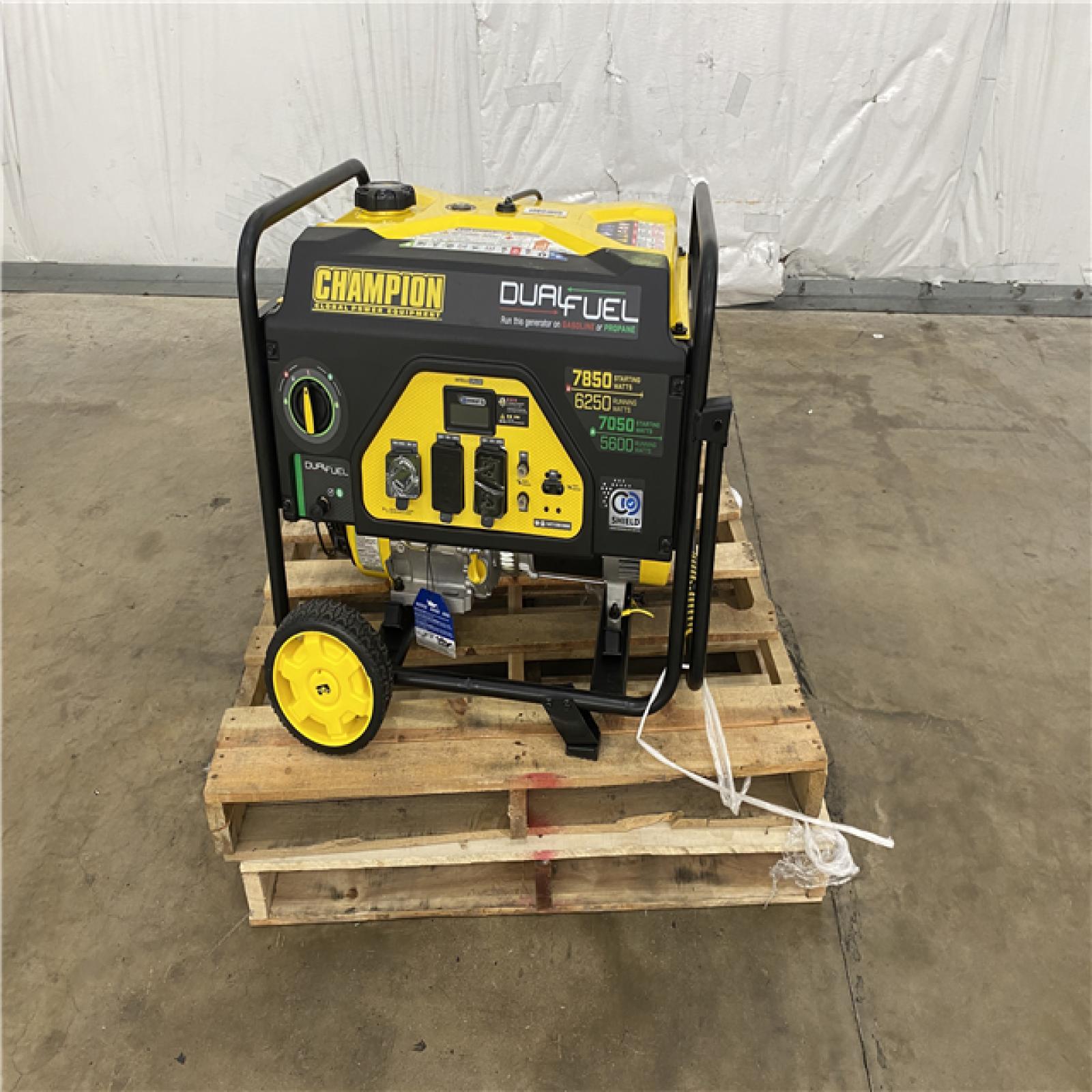 Houston Location AS IS - Champion Generator 7850 Watts