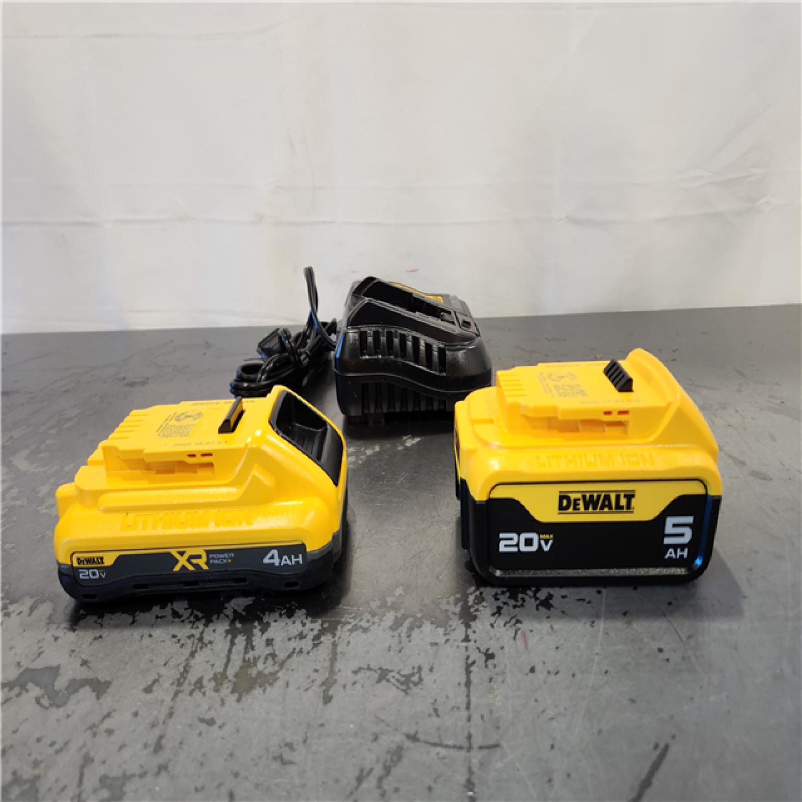 AS-IS- DEWALT 20V MAX Lithium-Ion Starter Kit