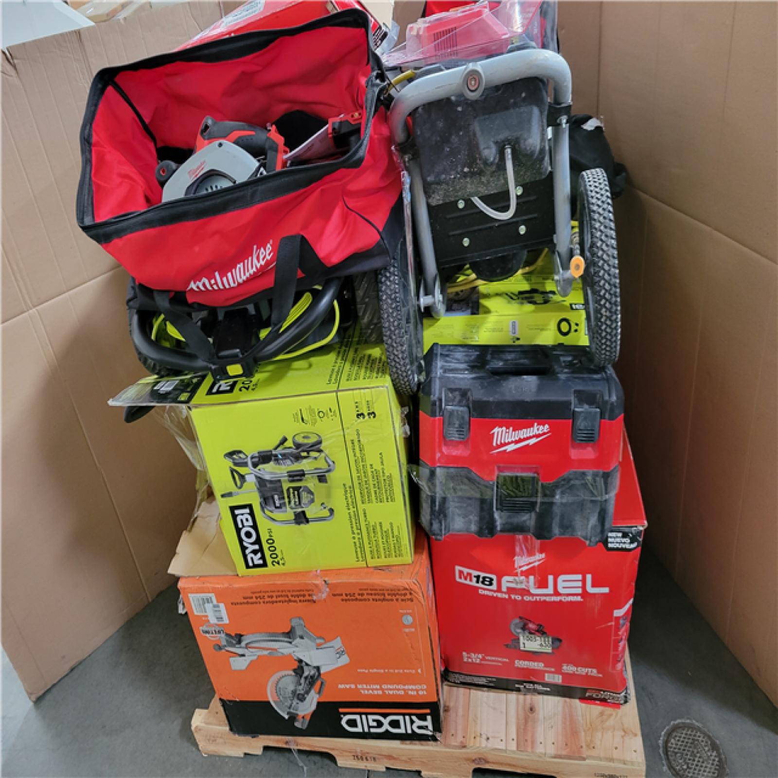 CALIFORNIA AS-IS TOOL PALLET