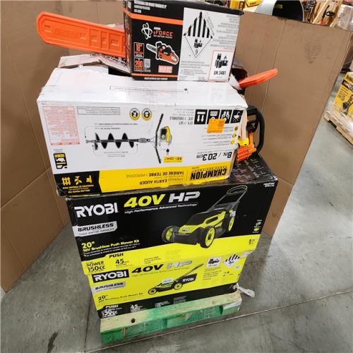 CALIFORNIA AS-IS OUTDOOR POWER EQUIPMENT