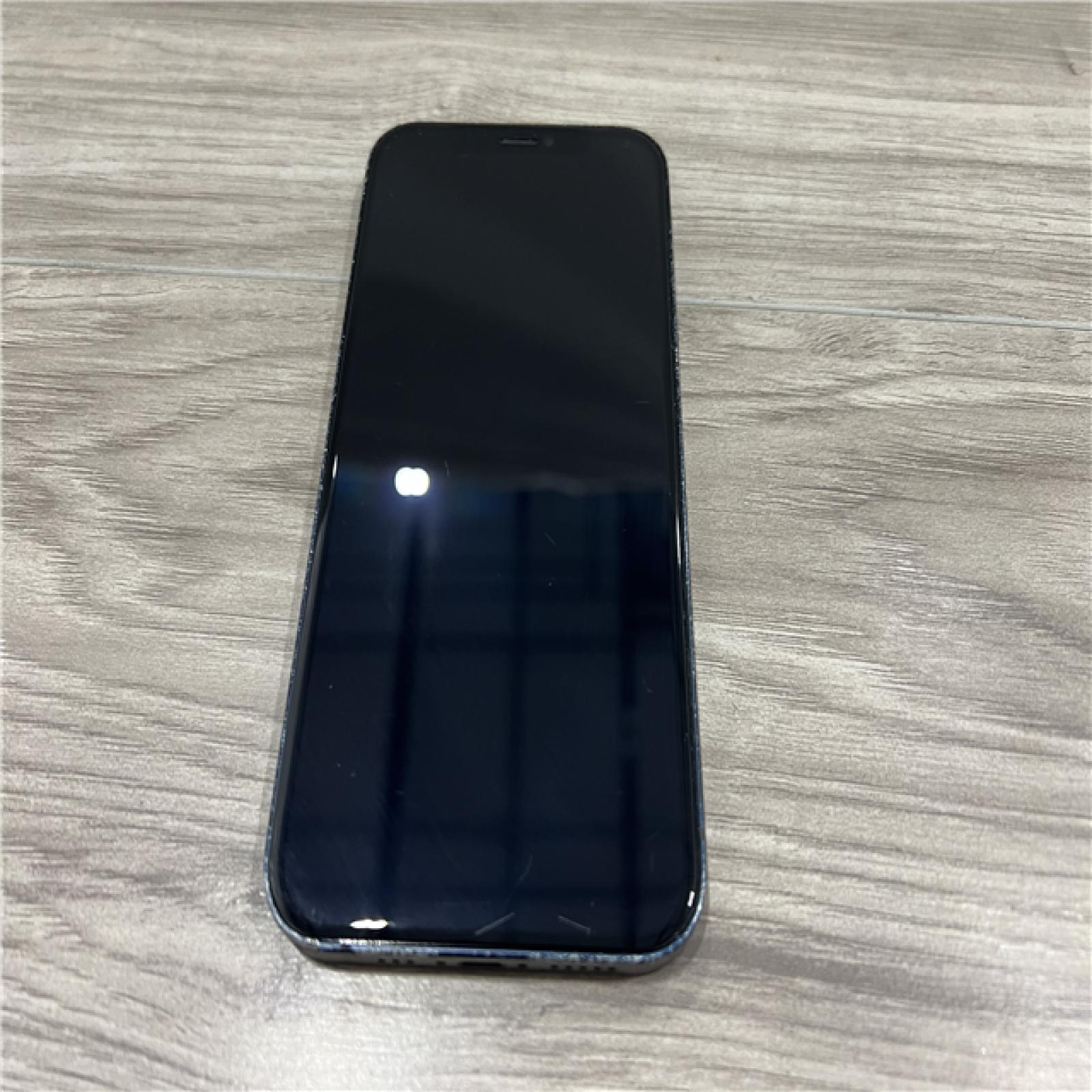 AS-IS Apple iPhone 12 BLACK 64GB -MGEF3LL/A