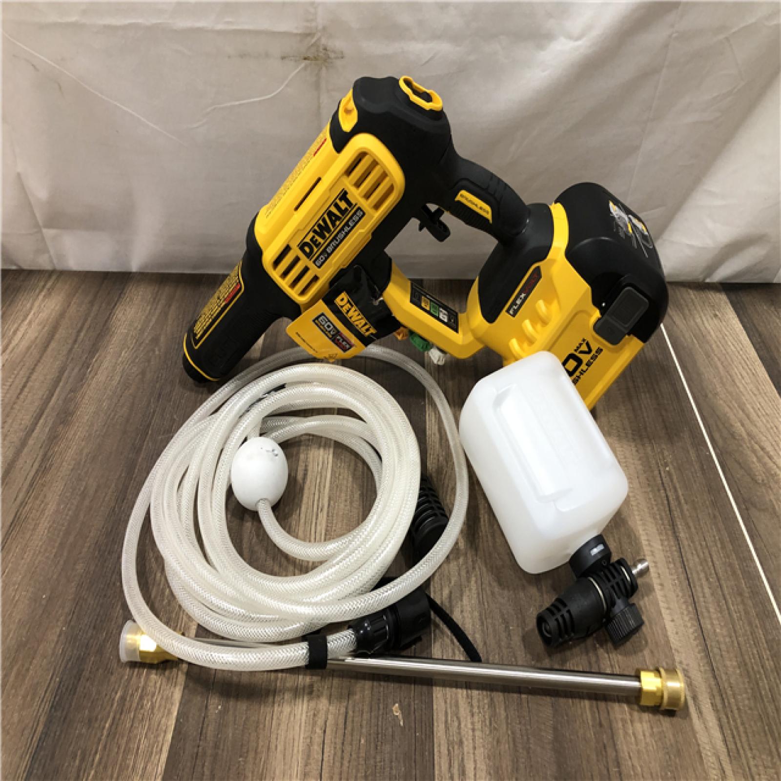 AS-IS DEWALT FLEXVOLT 60V MAX 1000 PSI 1.0 GPM Cold Water Cordless Battery Power Cleaner (Tool Only)
