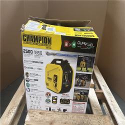 CALIFORNIA LIKE NEW CHAMPION DUAL FUEL GENERATOR