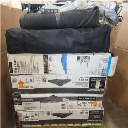 Phoenix AS-IS MIXED  Everbilt Instant Shade Canopy Pop Up Tent Pallet of 22