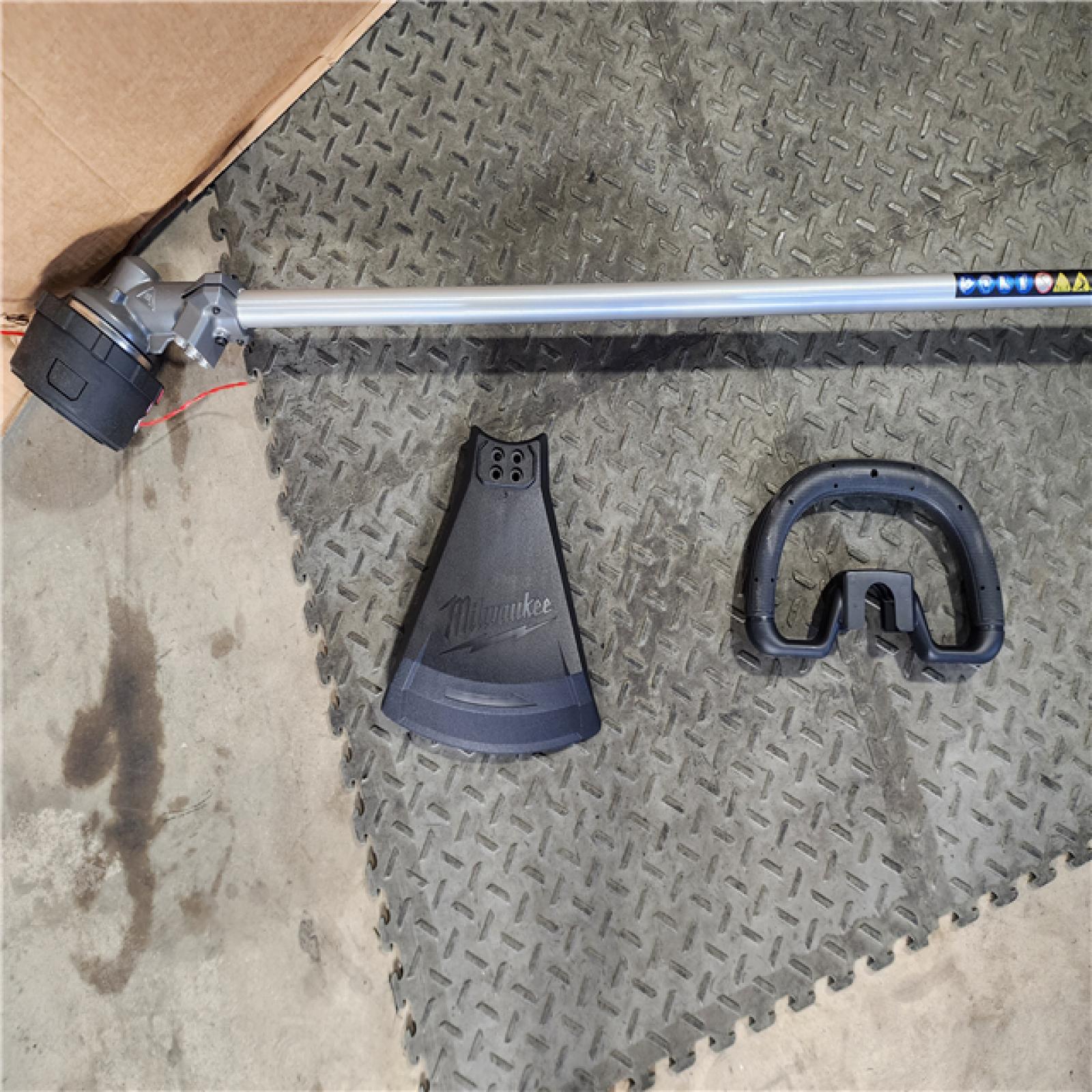 HOUSTON LOCATION - AS-IS M18 FUEL 18V 16 in. Brushless Cordless Battery Powered Straight Shaft String Trimmer (Tool-Only)