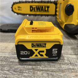 AS-IS DEWALT 20V MAX Compact 12 Brushless Cordless Chainsaw Kit