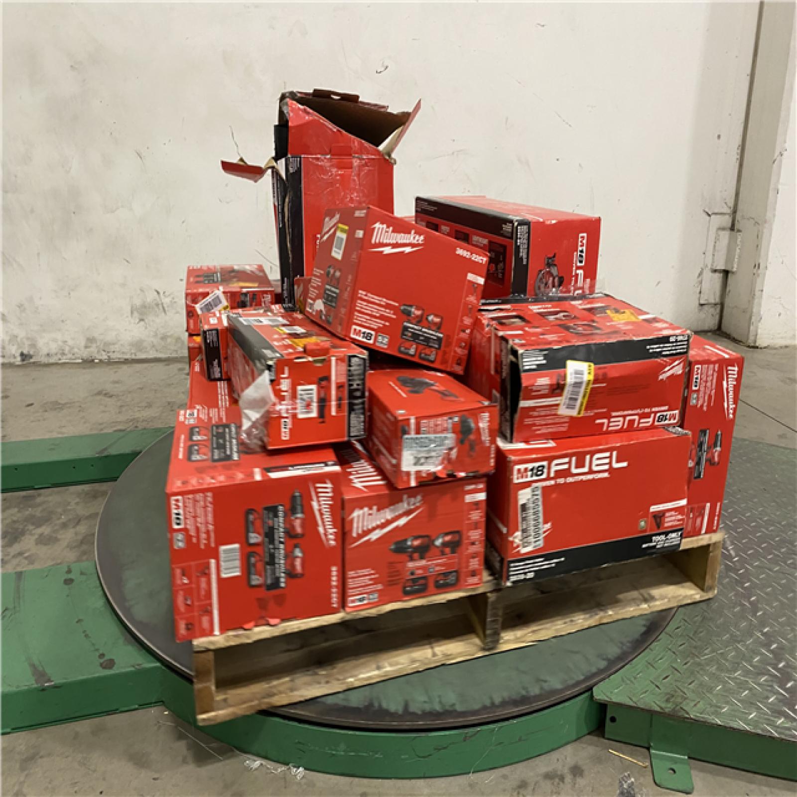 Dallas Location - As-Is MILWAUKEE Tool Pallet