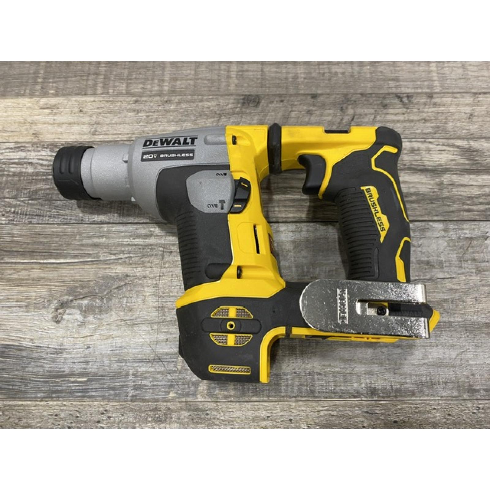 AS-IS DEWALT ATOMIC 20V MAX Cordless Brushless Ultra-Compact 5/8 in. SDS Plus Hammer Drill (Tool Only)