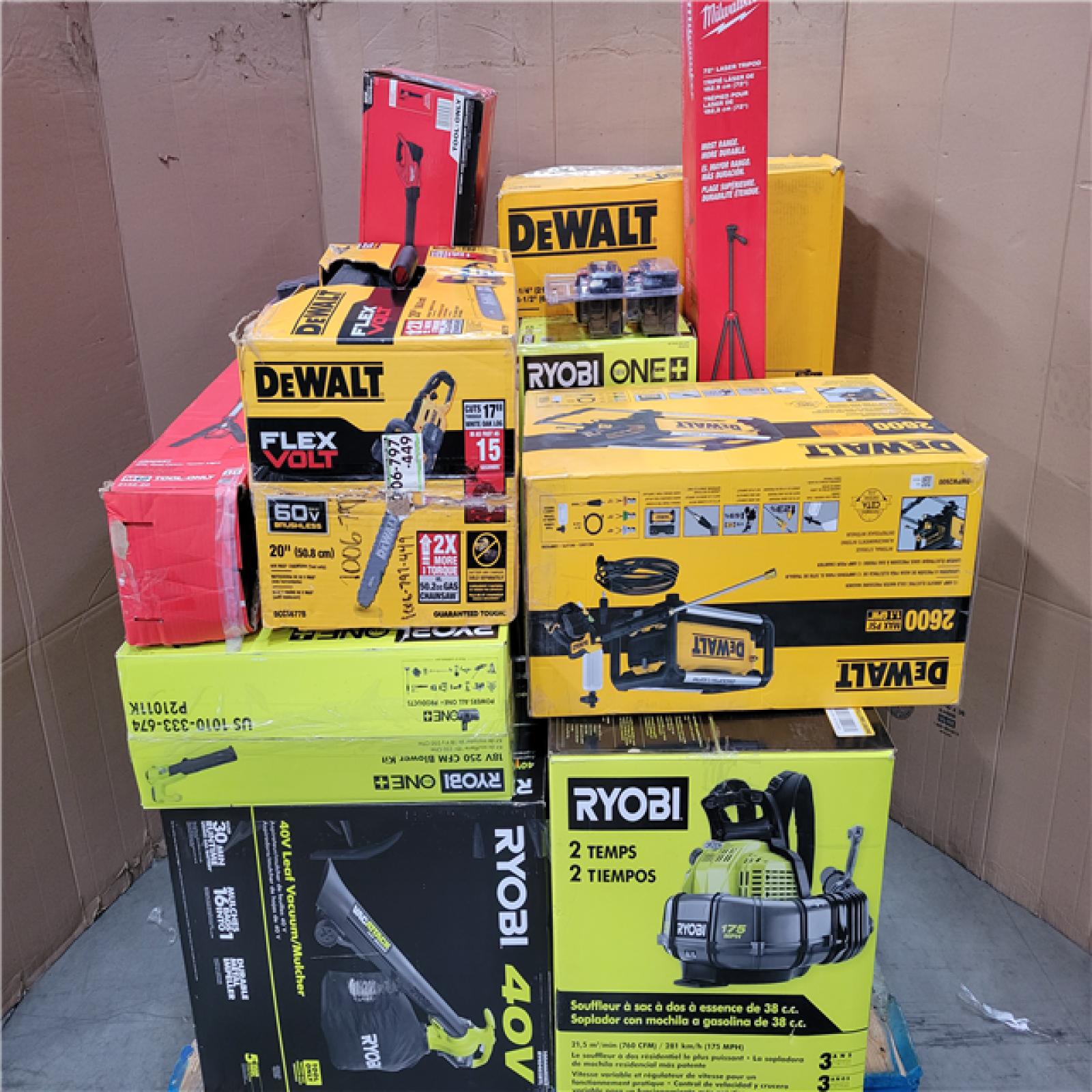 CALIFORNIA AS-IS TOOL PALLET