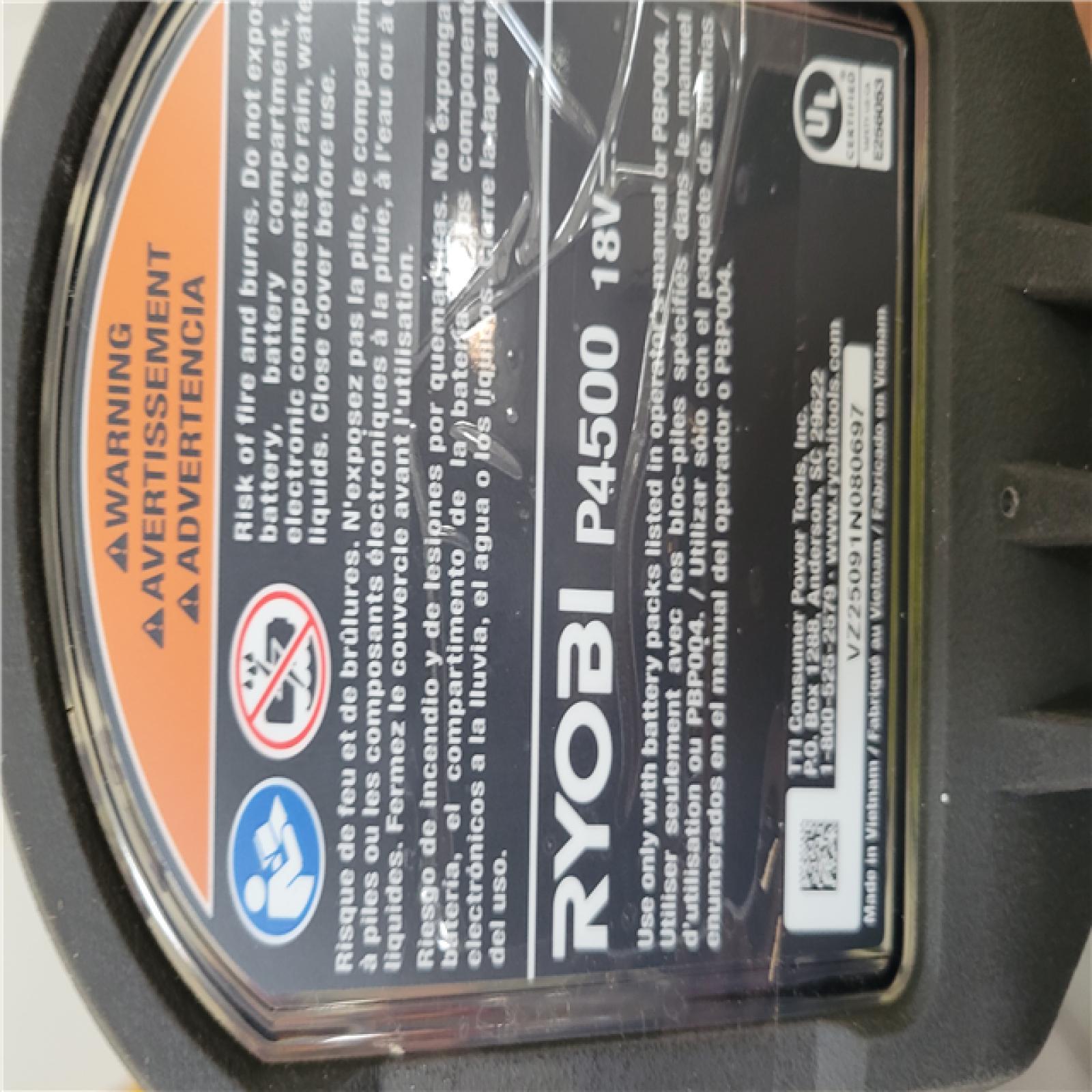 California NEW Ryobi One+ 18V Vortex Telescoping Power Scrubber (Tool Only)