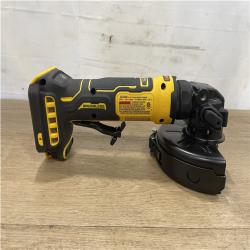AS-IS DEWALT ATOMIC 20V MAX Cordless 4-1/2 in. Angle Grinder with Paddle Switch (Tool Only)