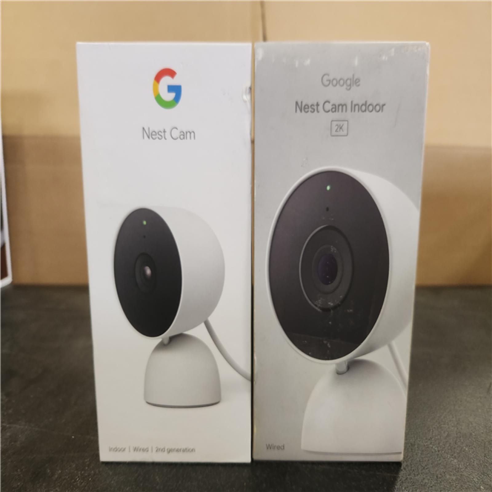 Phoenix AS-IS Google Nest Indoor Smart Security Camera (2-Pack)