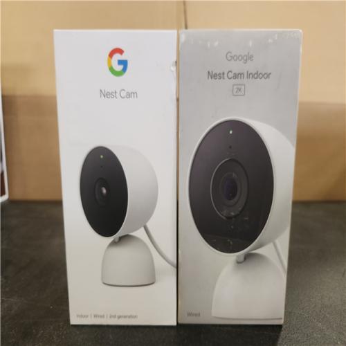 Phoenix AS-IS Google Nest Indoor Smart Security Camera (2-Pack)