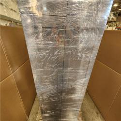 Phoenix Hampton Bay Designer Series Melvern 24 in. W x 24 in. D x 96 in. H Assembled Shaker Tall Pantry Kitchen Cabinet in Storm Gray (2-Cabinets)