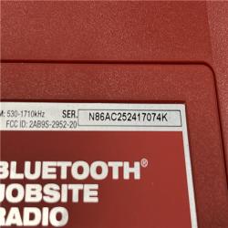 AS-IS Milwaukee 18V Lithium-Ion Cordless Jobsite Radio