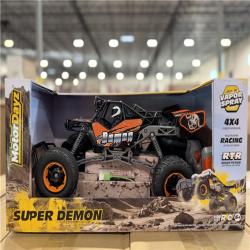 DALLAS LOCATION- NEW! BULLSEYE Motor Dayz RC 4x4 Heavy Metal Demon Super Buggy Lights Vapor USB PALLET-(32 UNITS)
