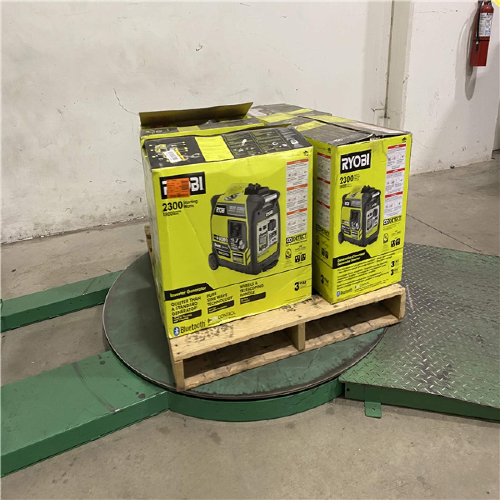 Dallas Location - As-Is RYOBI 2,300-Watt Gasoline Powered Generator(Lot Of 4)