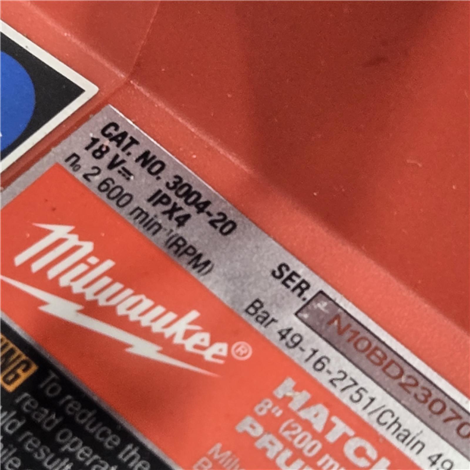 AS-IS Milwaukee M18 Fuel Hatchet 8in Pruning Saw (Tool-Only)