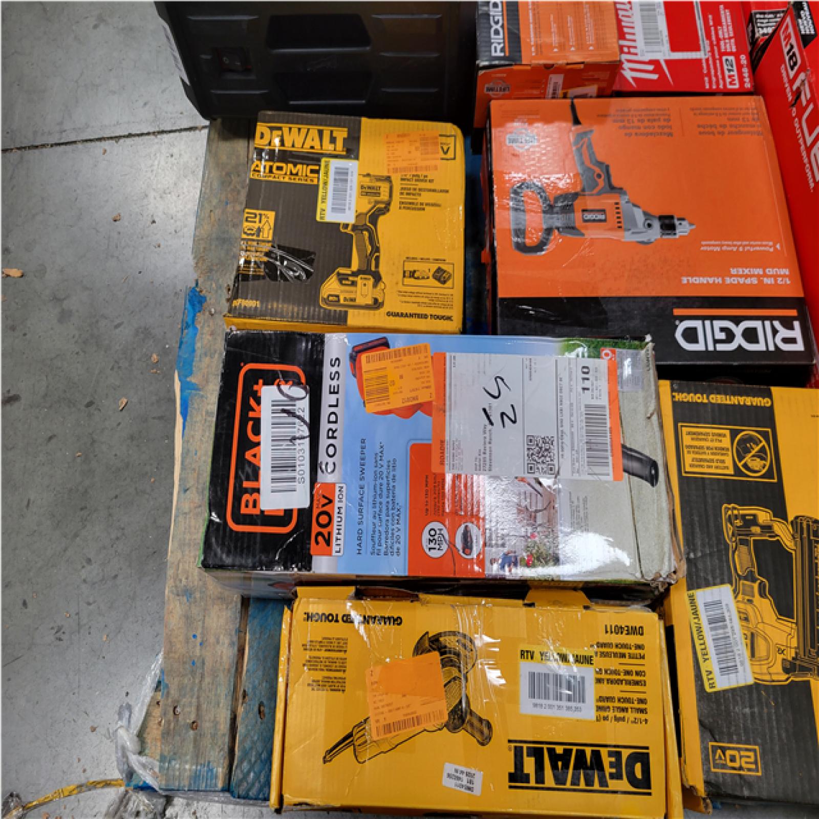 CALIFORNIA AS-IS TOOL PALLET