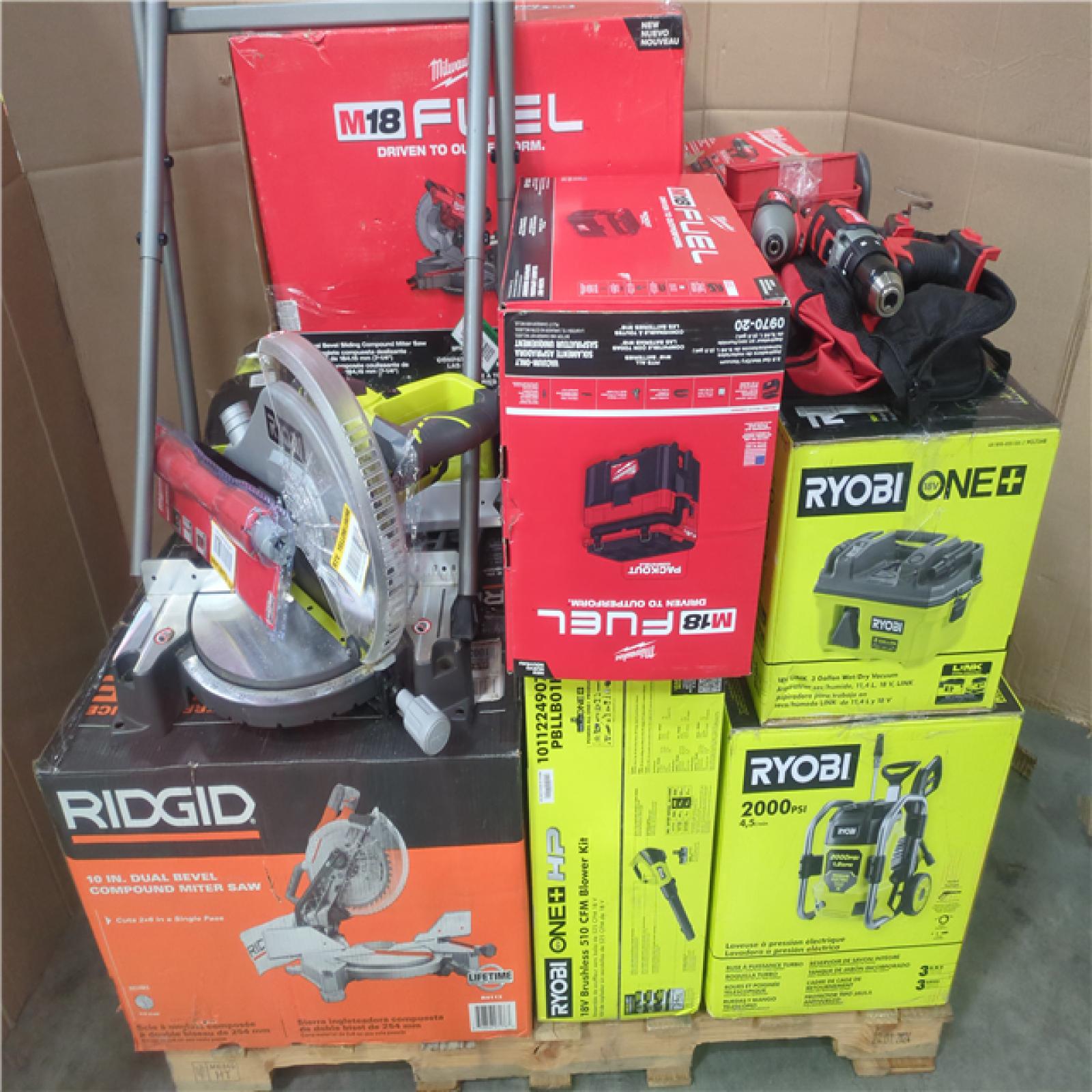 CALIFORNIA AS-IS TOOL PALLET