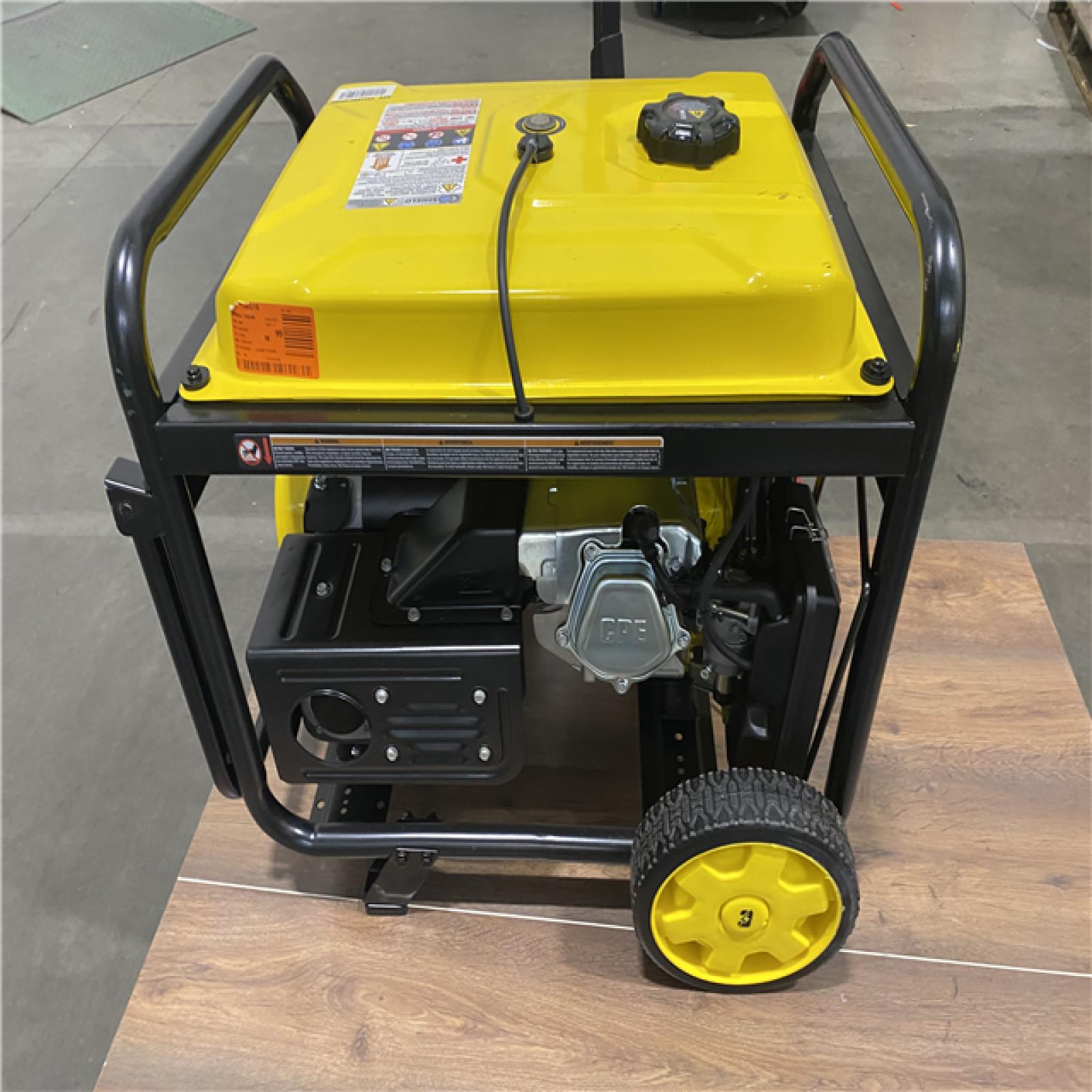Dallas Location - As-Is Champion Power Equipment 11,500/9,200-Watt GasolineGas  Portable Generator