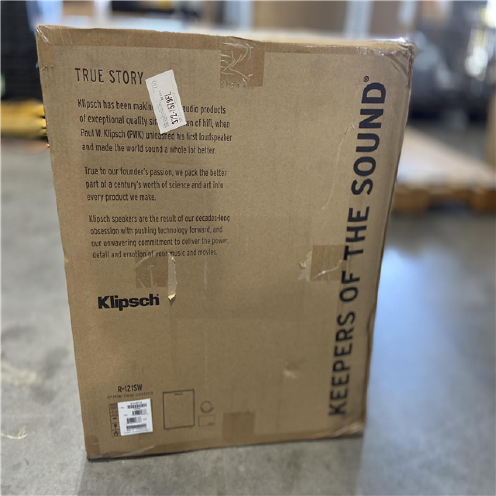 NEW! - Klipsch - Reference Series 12 400W Powered Subwoofer - black