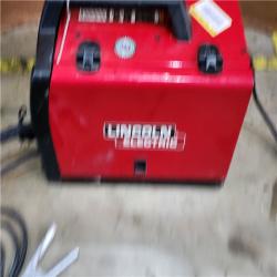 HOUSTON LOCATION - AS-IS Lincoln Electric Single Phase 140 Amp DC 115V Flux-Core & Stick MIG Welder - 90A/19V/20% Duty Cycle  10.15 Long | Part #K2697-1