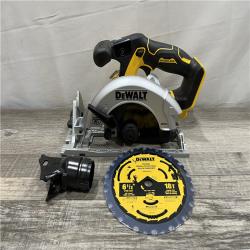 AS-IS DEWALT 20V MAX Cordless Brushless 6-1/2 in. Sidewinder Style Circular Saw (Tool Only)
