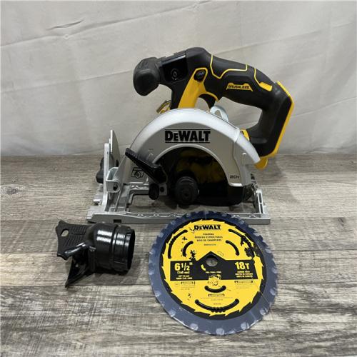 AS-IS DEWALT 20V MAX Cordless Brushless 6-1/2 in. Sidewinder Style Circular Saw (Tool Only)