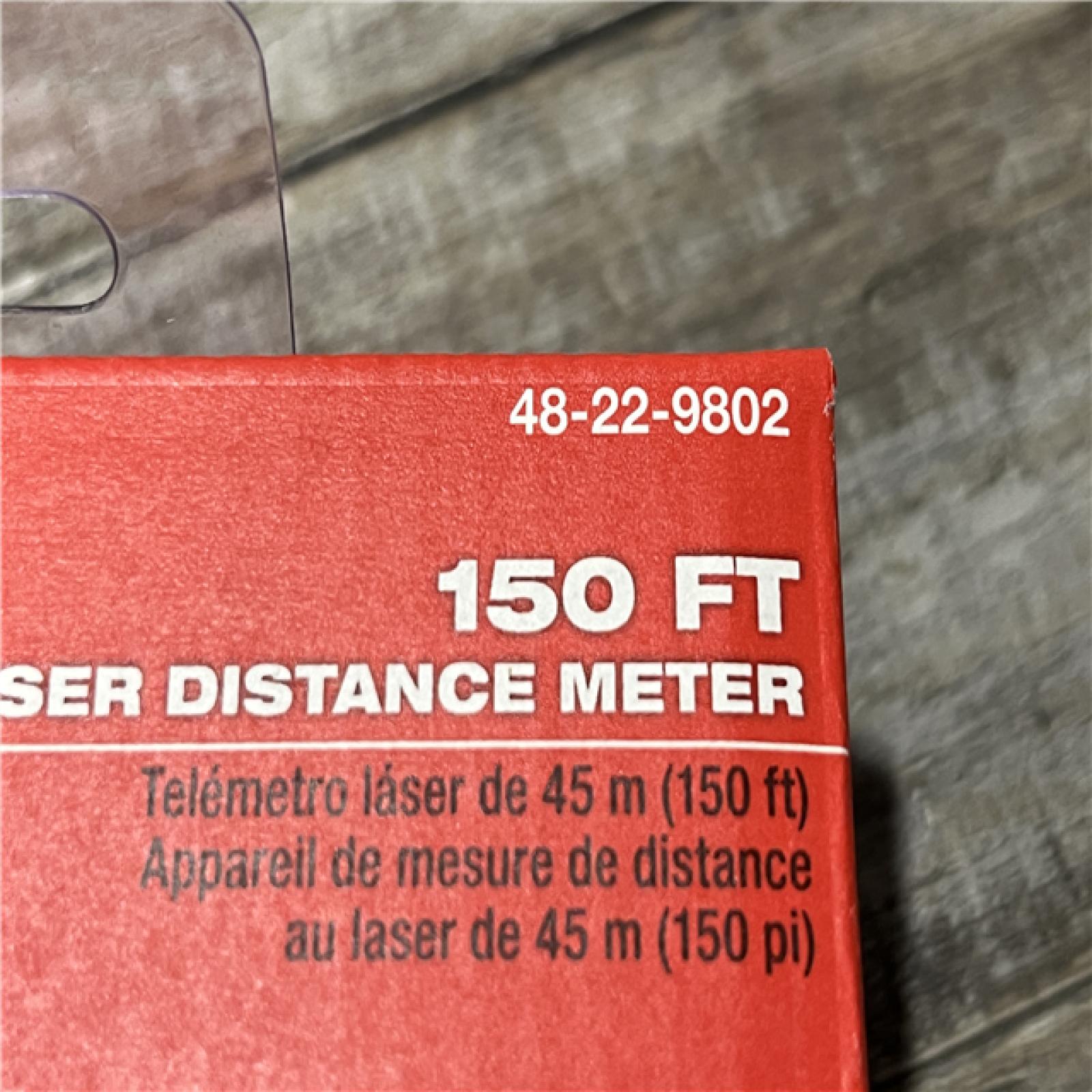 NEW - Milwaukee 150 ft. Laser Distance Meter