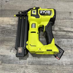 AS-IS RYOBI ONE+ HP 18V 18-Gauge Brushless Cordless AirStrike Brad Nailer (Tool Only)