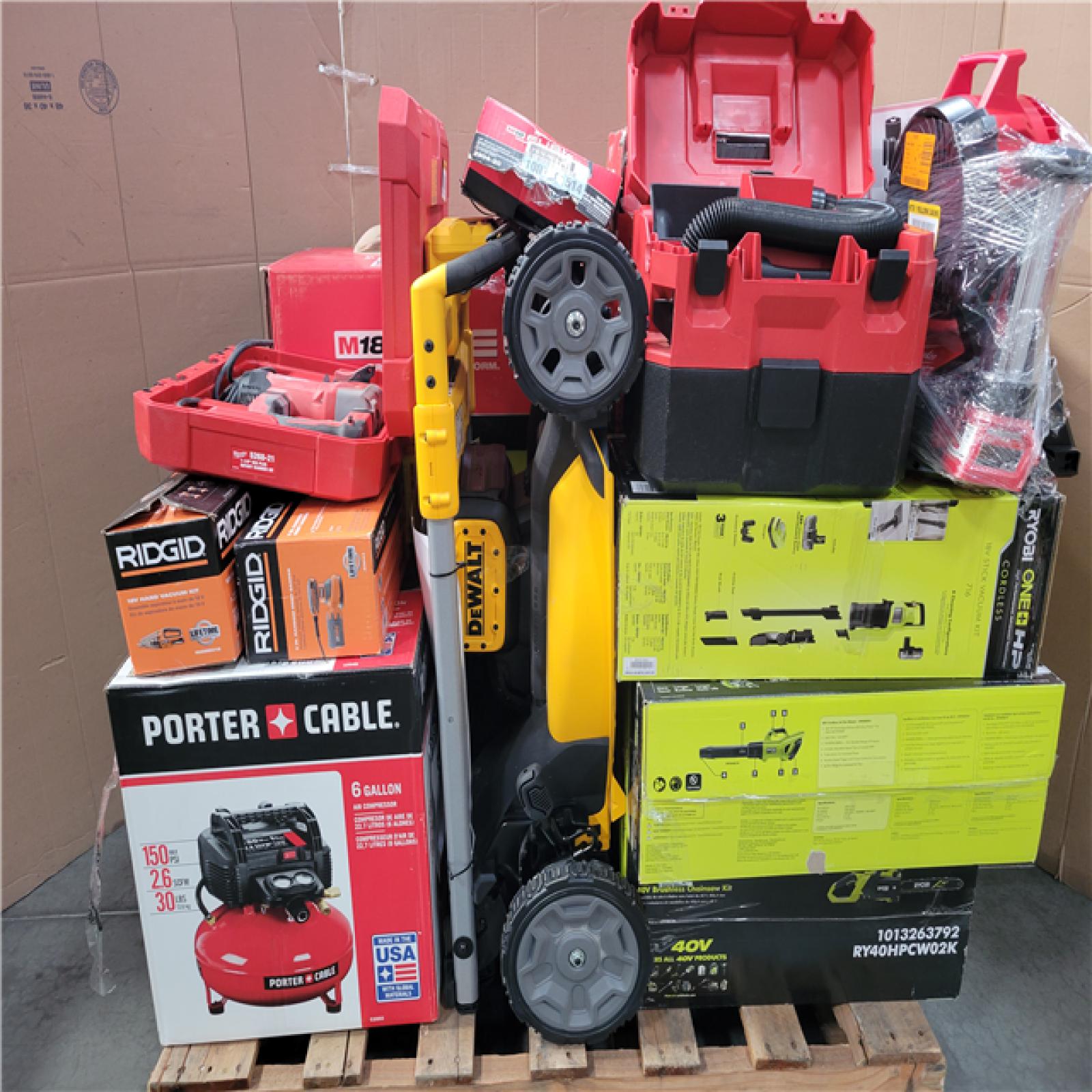 CALIFORNIA AS-IS TOOL PALLET