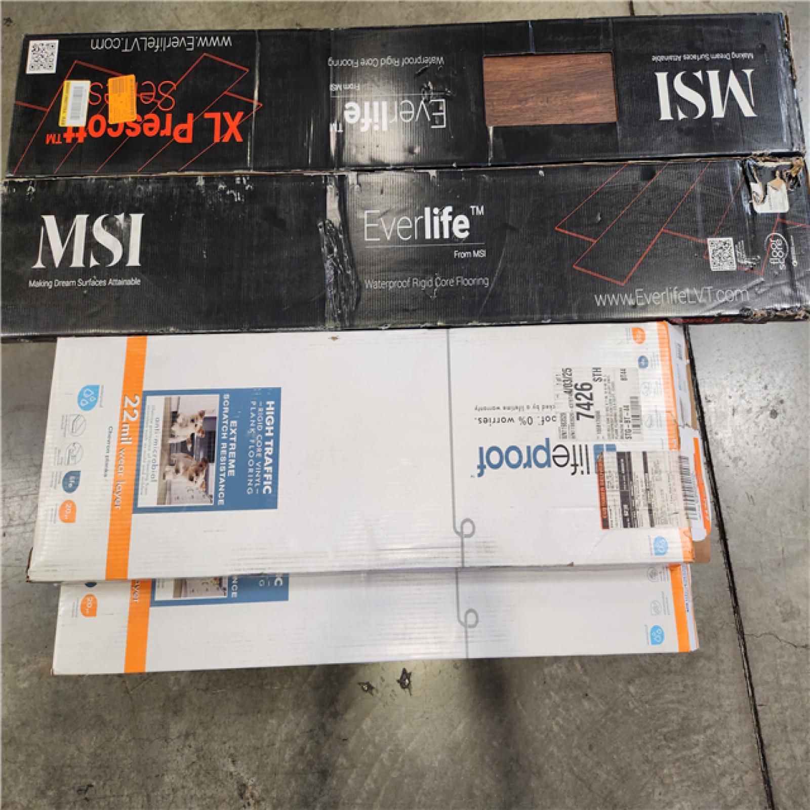 Phoenix AS-IS Mixed Flooring Pallet (20-Cases)