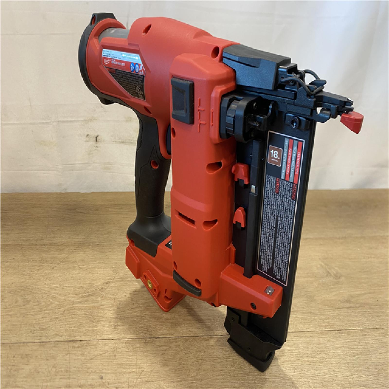 AS-IS Milwaukee FUEL 18-Volt Lithium-Ion Brushless Cordless Gen II 18-Gauge Brad Nailer (Tool-Only)