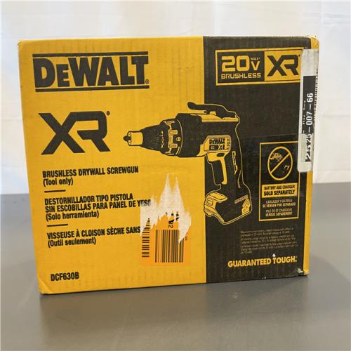New! - DeWalt 20V MAX XR Brushless Cordless Drywall Screw Gun Tool Only