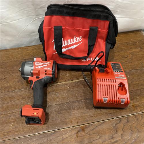 AS-IS Milwaukee M18 1/2 in. Cordless Brushless High Torque Impact Wrench Kit (Battery & Charger)