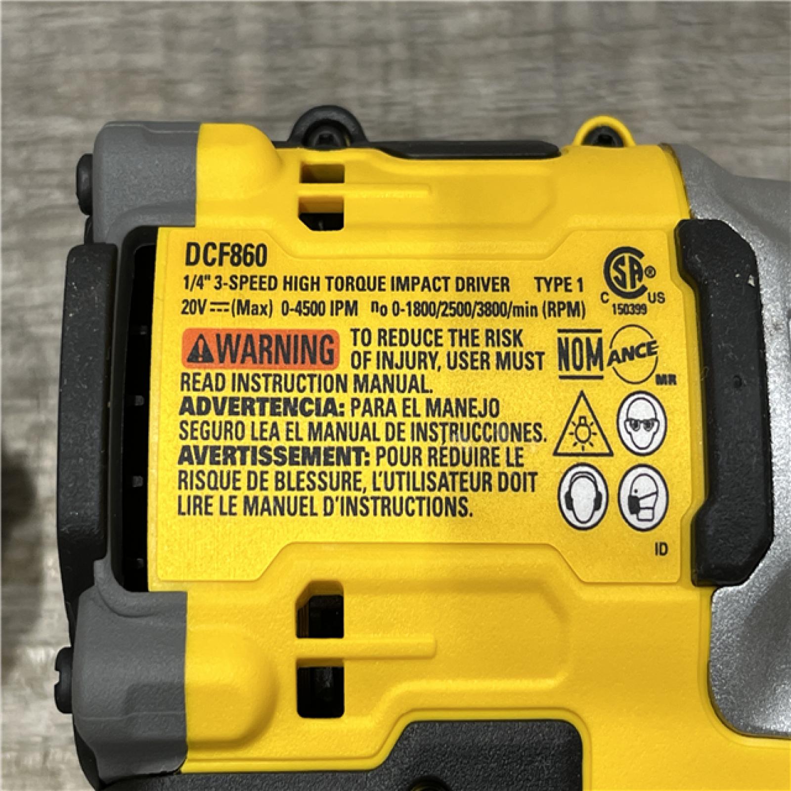 AS-IS DEWALT 20V Lithium-Ion Cordless 2-Tool Combo Kit