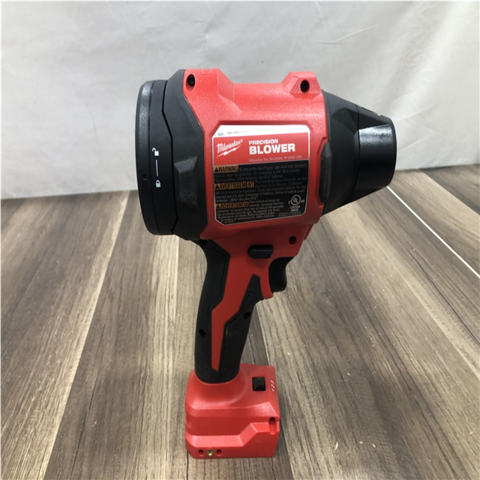AS-IS Milwaukee 18V Lithium-Ion 570 MPH Brushless Cordless Precision Blower (Tool-Only)